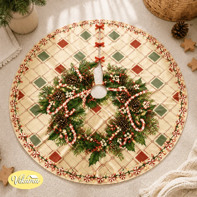 Kerstboomrok dieprood met kran - Lighting Christmas Decor recensie en prijs