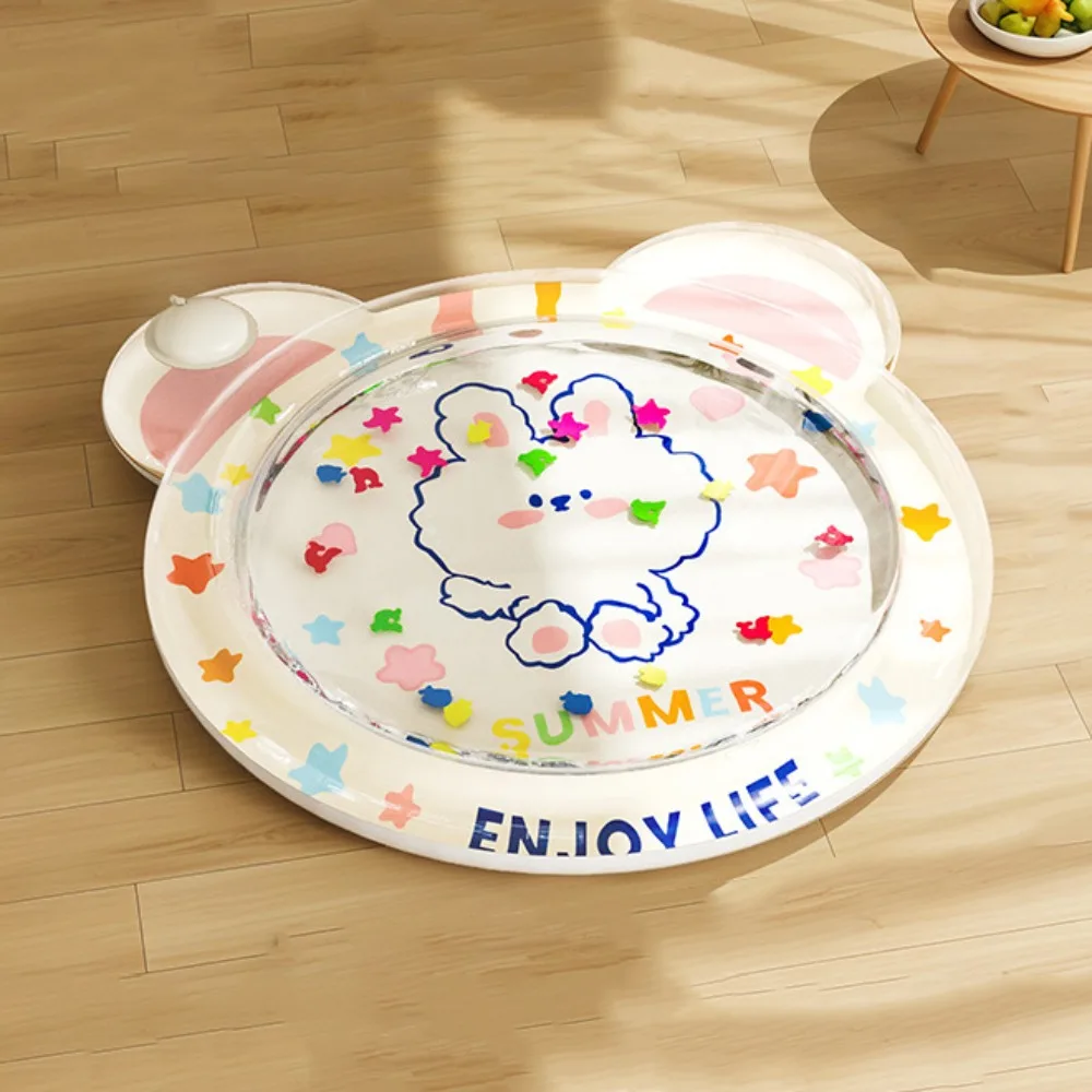 

PVC Inflatable Patting Pad Animal Rabbit Baby Water Mat Leak Proof Comfortable Children's Inflatable Pat Seaside