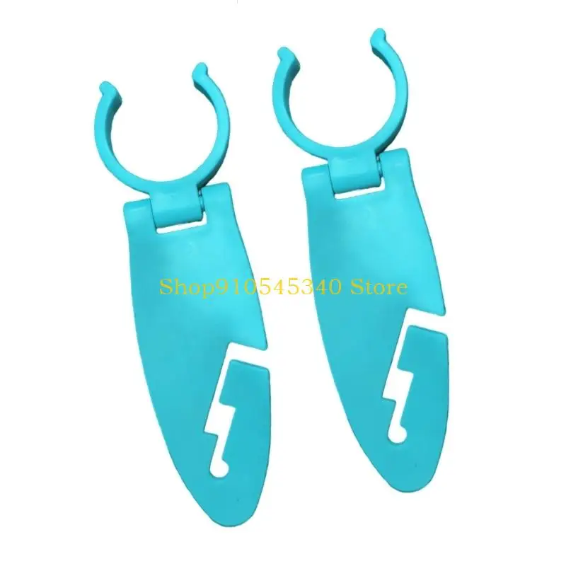 U2JA 2pcs Plastic Holder for Various Kayak Stand Up Paddle Board Clips Fixing Clamps Paddle Board Accessory Easy Installation