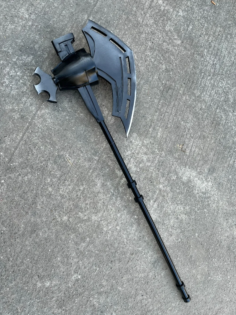 Albedo Axe Prop Comic Overlord Cosplay Halloween Masquerade Party Role Play Performance Accessory