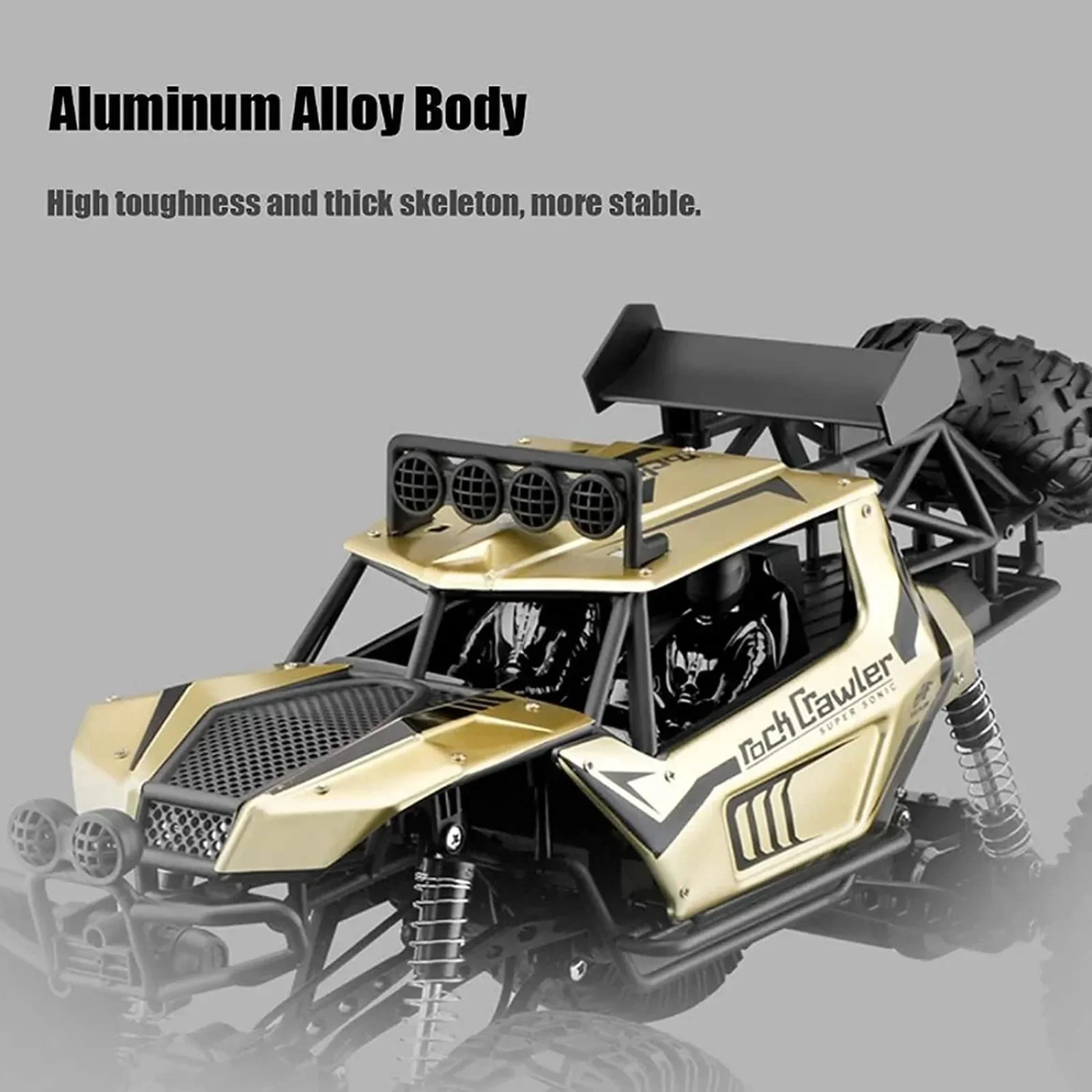 1:8 50cm 4WD Off-Road 4x4 RC Trucks RC Car 2.4G Radio Elektryczny pojazd wspinaczkowy All Terrain Monster Buggy Zabawki Prezent dla dzieci