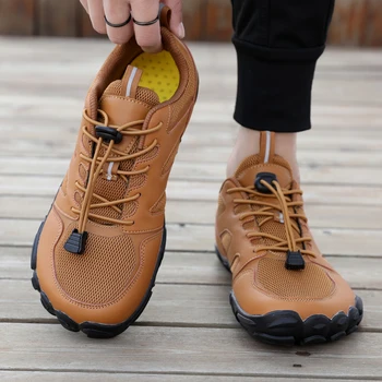 Men Hiking Shoe Barefoot Trail Shoes for Mens Outdoors Casual Shoe Beach Sports Shoes Water Shoes Aquatic Sneaker