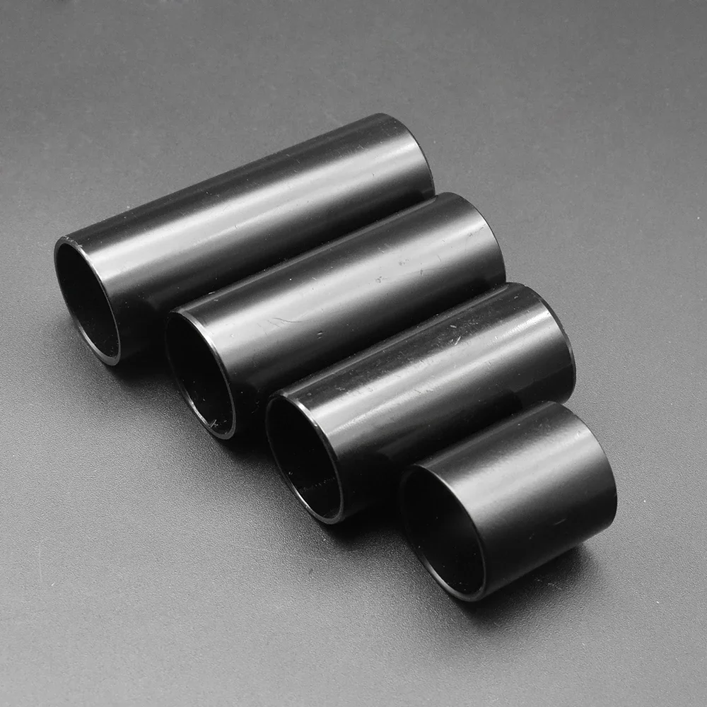 1 Set Guitar Slider 28/50/60/70mm Stainless Steel Black Guitar String Finger Slide Slider for Acoustic Electric Guitar Accessory