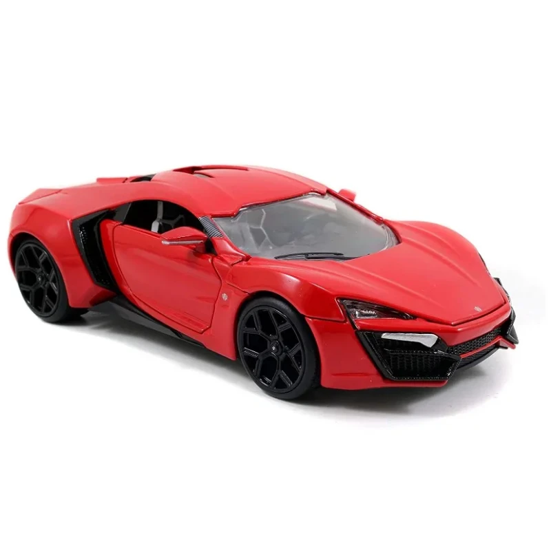 Jada 1:24 Lykan Hypersport High Simulation Diecast Car Metal Alloy Model Car Children's toys collection gifts J190