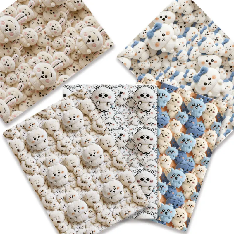 

Cartoon Cute DIY Handmade Patchwork Sewing Fabric 140cm Children's Printed Fabric Hot-Selling Baby Home Dress Fabric