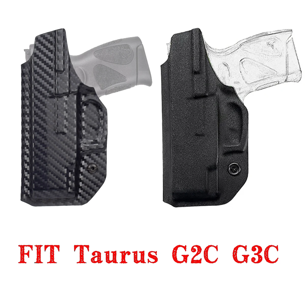 Taurus G2 G2C G3C Carbon Fiber Model Kydex IWB Inside Waistband Concealed Carry Holster 9x19mm Pistol Case Concealed Gun Pouch