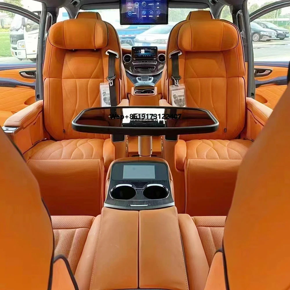 Interior Modified Electric Vip Luxury Car Seats with Massage Ventilated for Hiace Van Alphard