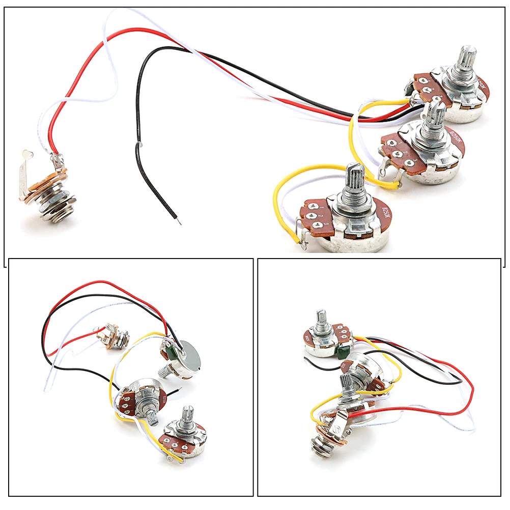

Guitar Electronic Circuit Electric Wire Plastic Cable Metal Potentiometer Harness