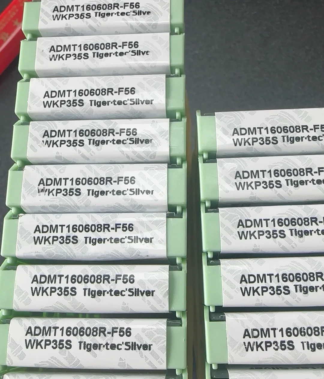 

Hard alloy cutting blades ADMT160612R-F56 WKP35G