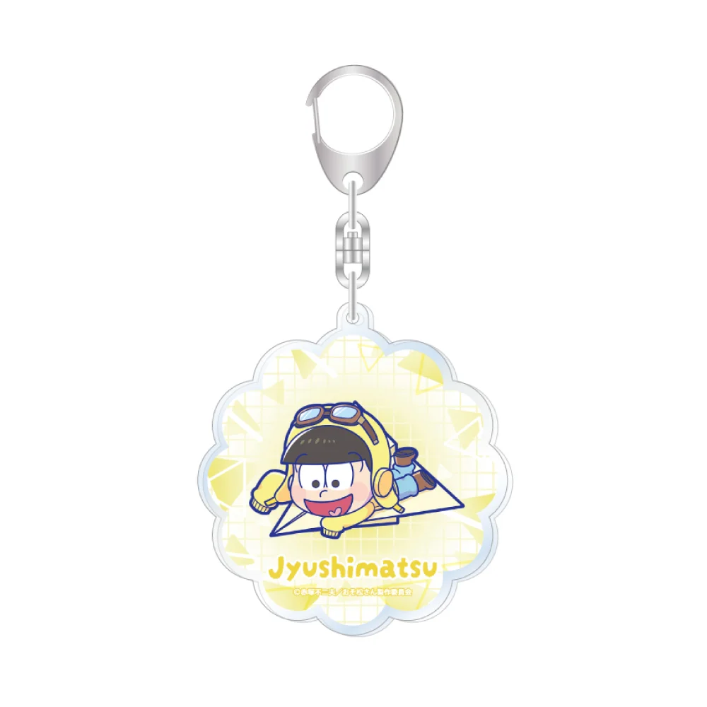 Mr. Osomatsu Jyushimatsu Osomatsu Choromatsu Karamatsu Ichimatsu Todomatsu Official HD Acrylic Keychain Bag pendant anime goods
