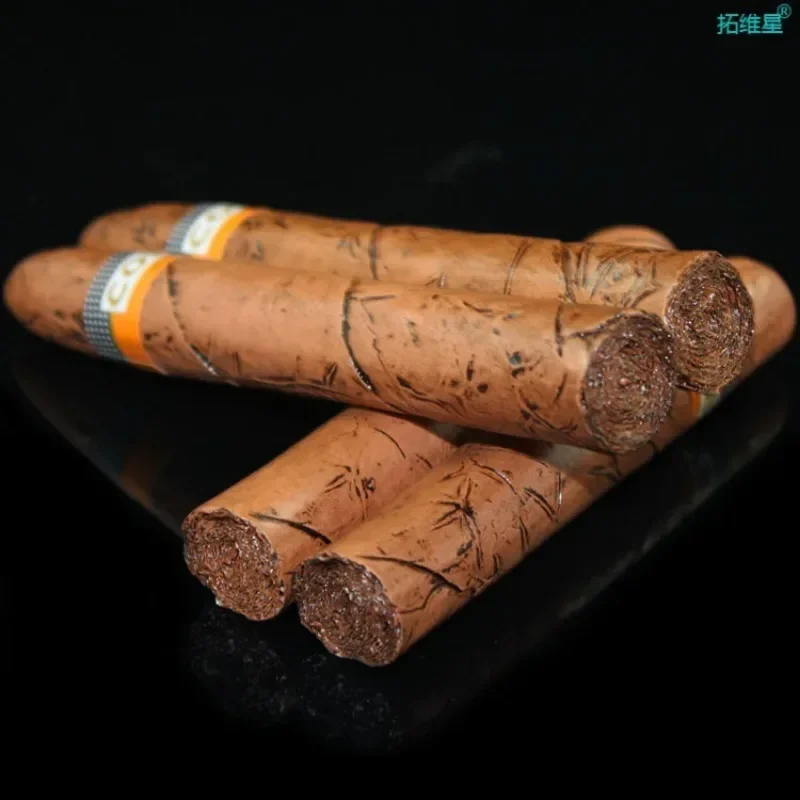 Resin Simulation Cigarettes Fake Cigar Cigarette Model Realistic Props 150mm