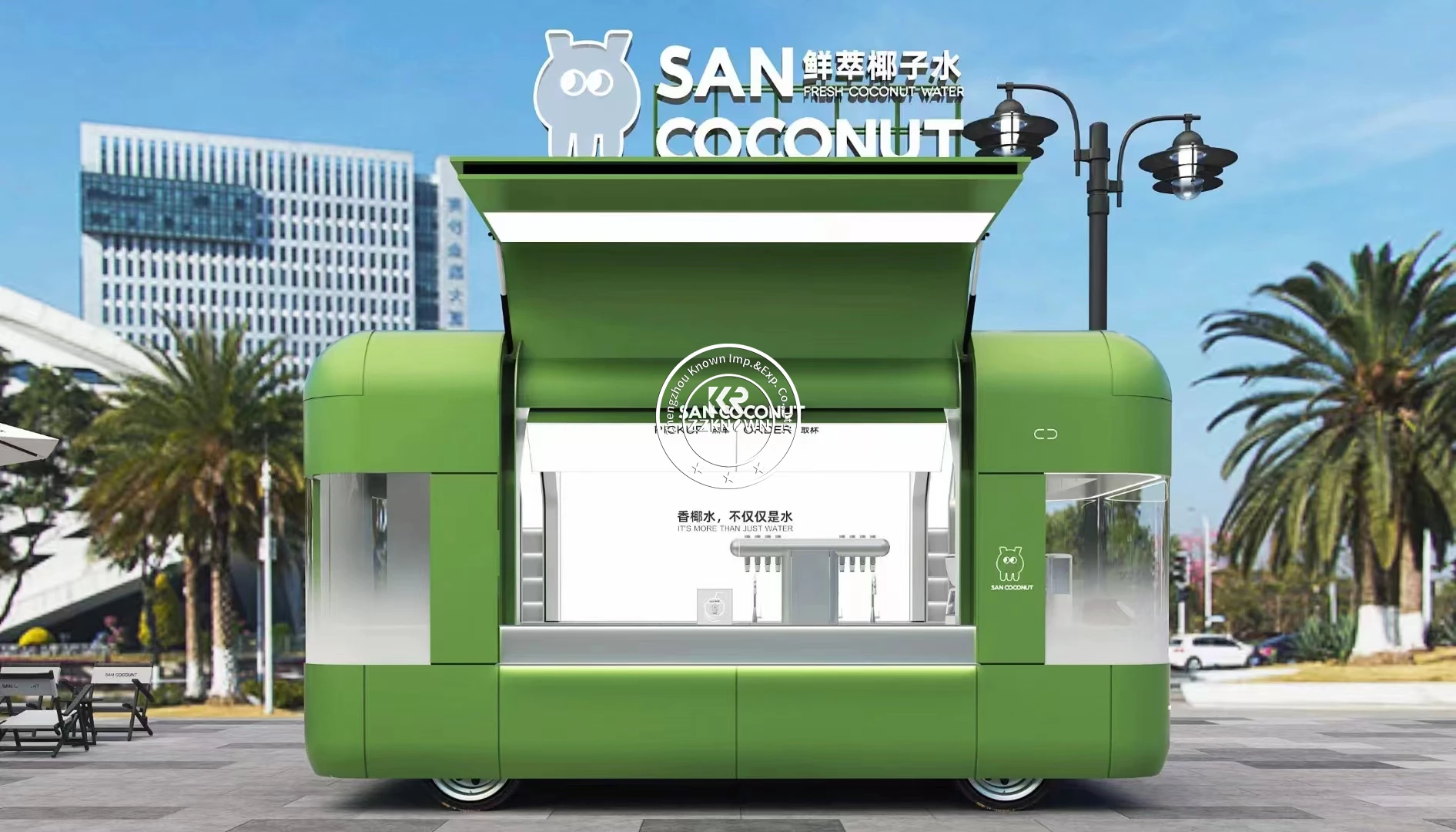 Carrello per alimenti mobile australiano Carrello per fast food in acciaio inossidabile Concessione di gelato Bubble Tea Bar Rimorchio per caffè in vendita negli Stati Uniti