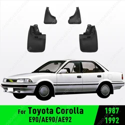 For Toyota Corolla E90 AE90 AE92 1987 1988 1989 1990 1991 1992 Fender Mudguard Mud Flaps Guard Splash Flap Mudguards