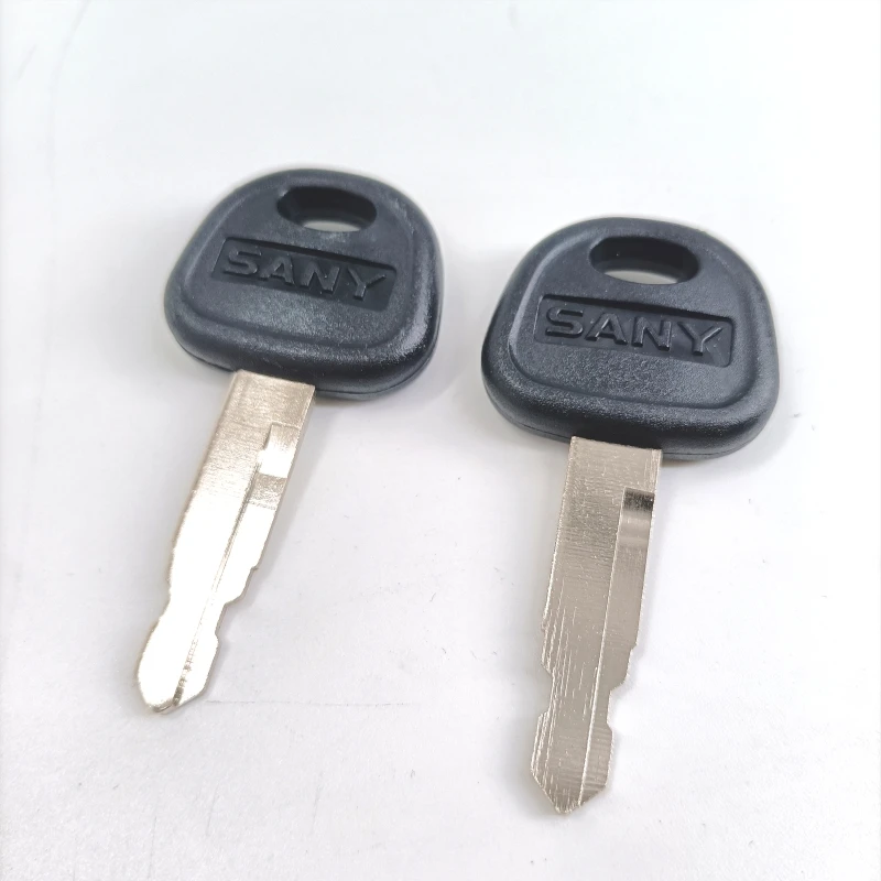 For SANY SY 65 75-9 135-8 Excavator Original Key Ignition Key Excavator Accessories