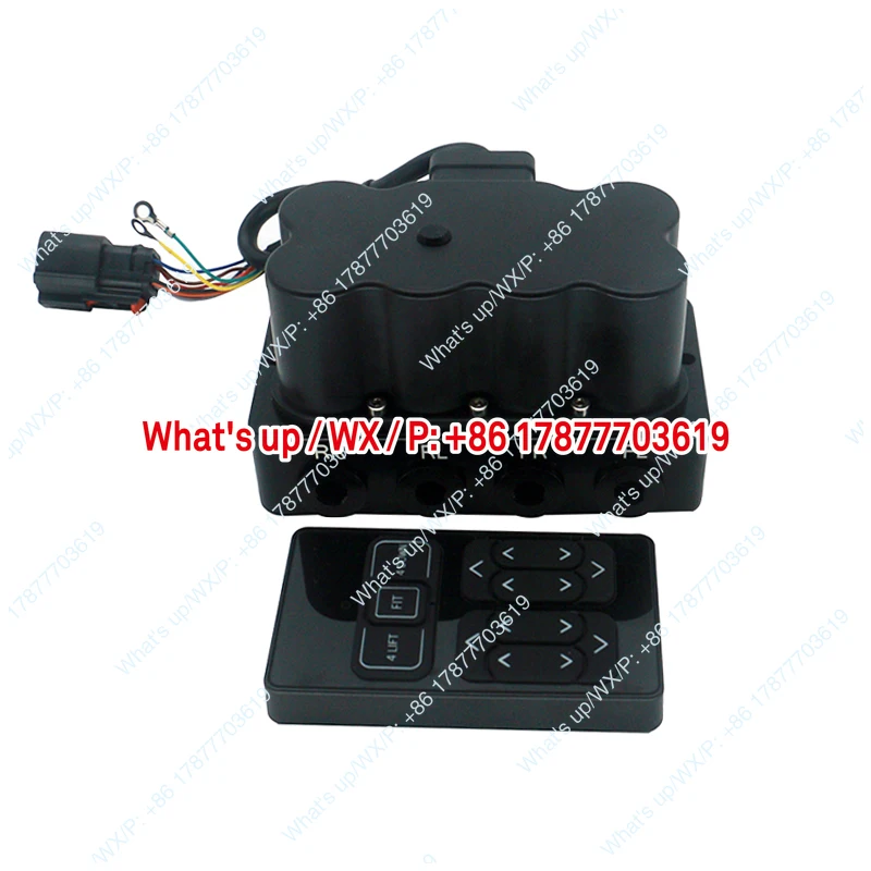 Pneumatic Solenoid Valve VU-4 VU-4F Remote Control Riding Suspension System Manifold Wireless Controller Remote Control