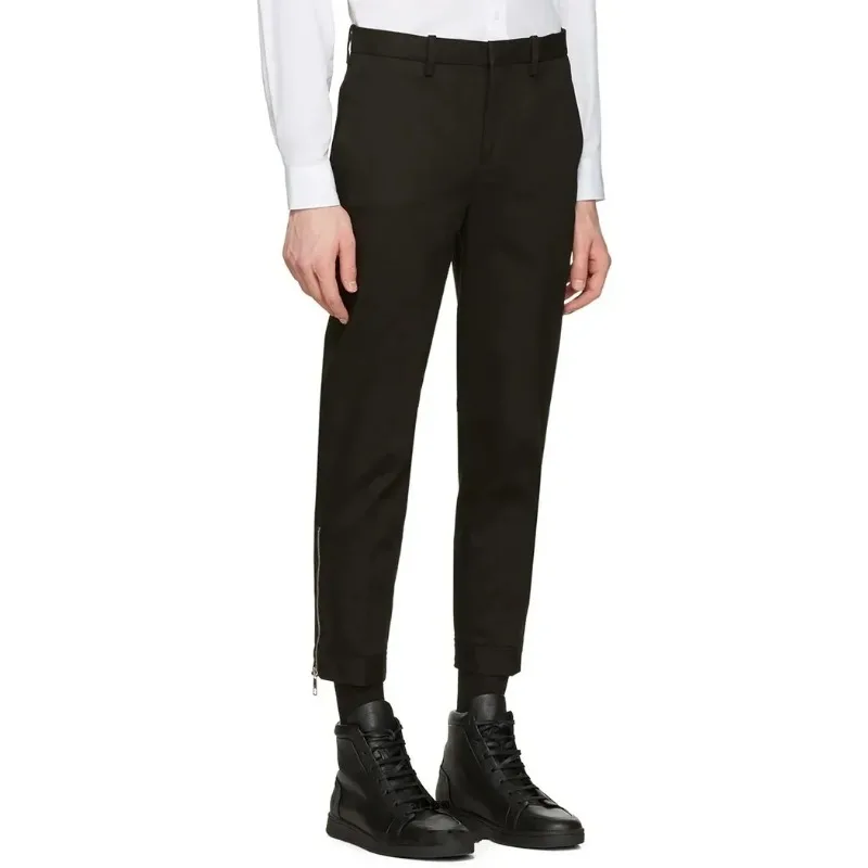 2021 New Spring Business Non-iron Anti-wrinkle Trousers Korean Version Of The Youth Slim Men Can Not Afford Casual Pants