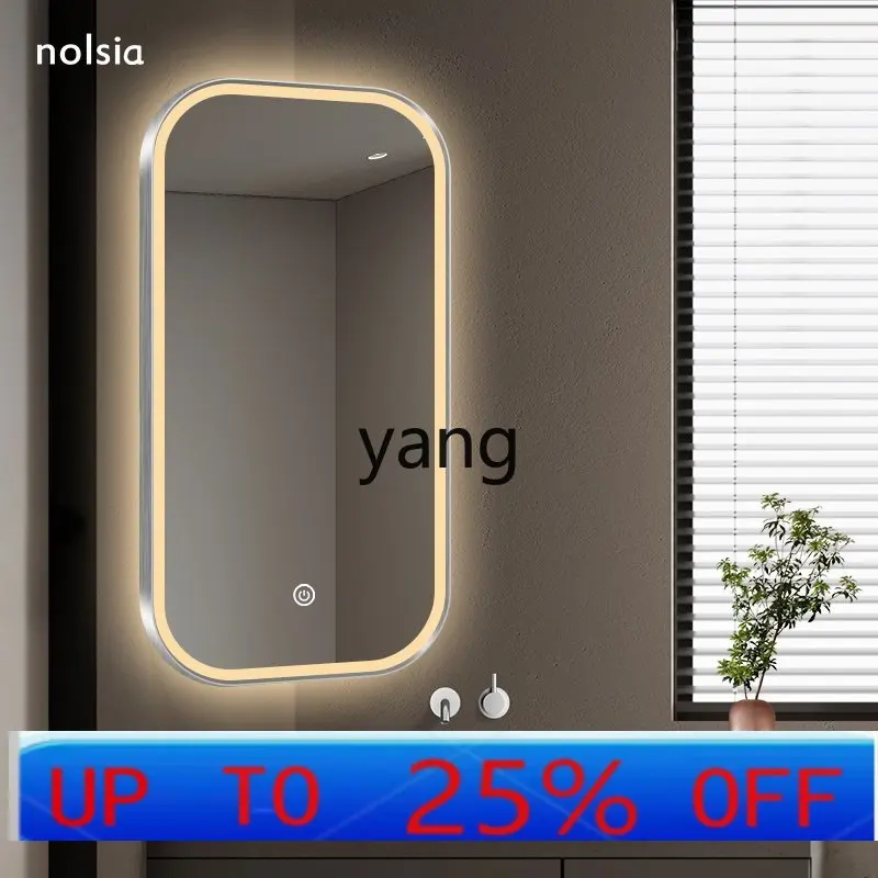 LH rotatable bathroom mirror wall hanging corner foldable small apartment bathroom feng shui mirror