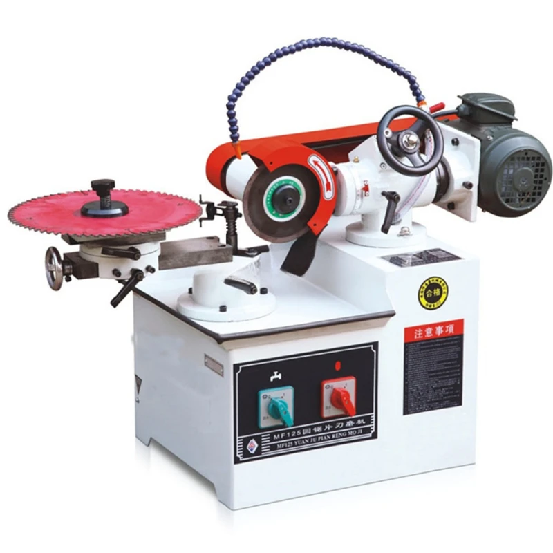 

Circular saw blade grinding machine,saw blade sharpener machine MF125