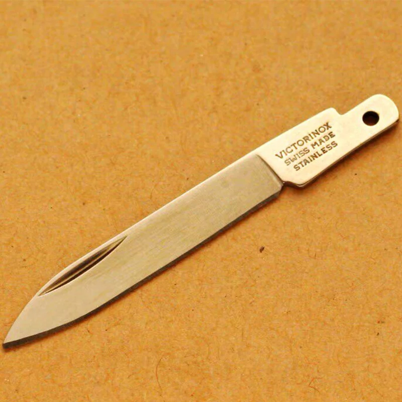 Cuchillo de repuesto de acero inoxidable para cuchillos suizos Victorinox de 58 mm, modelo Classic SD Rambler, 1 unidad
