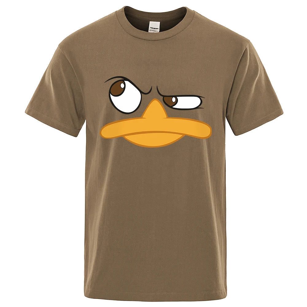 Doubting The Color Of A Duck'S Face Mens T-Shirts Loose T-Shirts Cotton Breathable T-Shirt Oversized Tops Quality Casual Tops