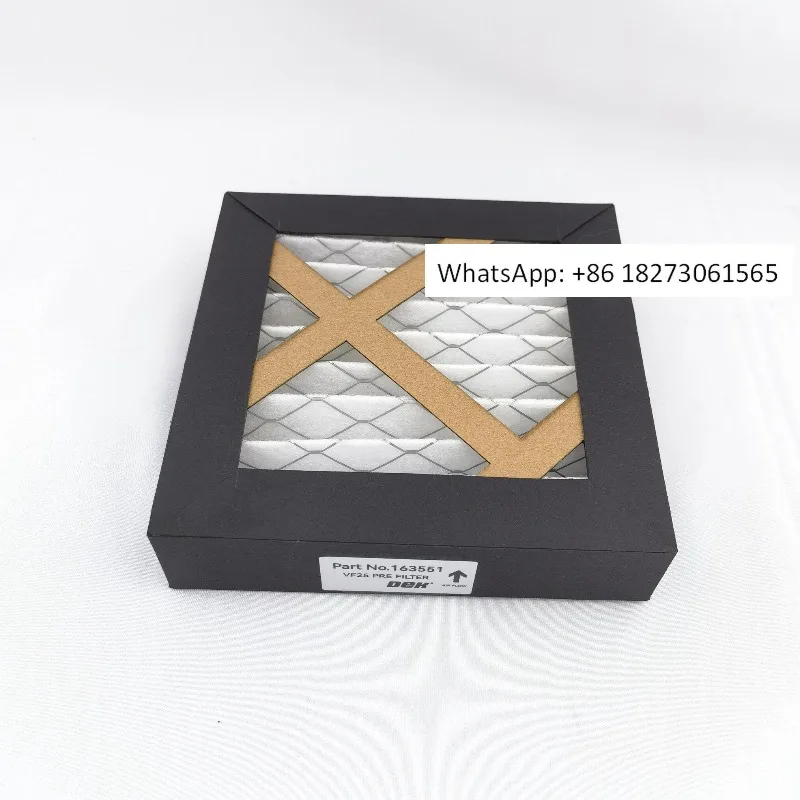 

DEK printing machine vacuum pump filter cartridge square filter mesh 163551 filter cotton VF25/VF35 rectangular