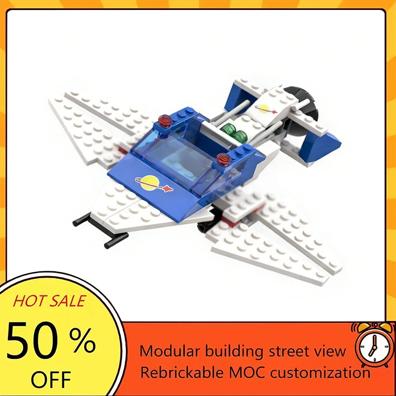

87PCS Popular Space War Movie Model MOC Building Bricks Spaceship Modular Technology Gifts Holiday Assemble Children Toy Suit