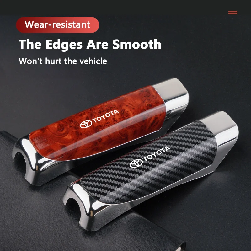 Car Hand Brake Cover Handbrake Grips Protection Cover For  Toyota Corolla Yaris Aygo Prius CHR Camry Auris Avens Accessories