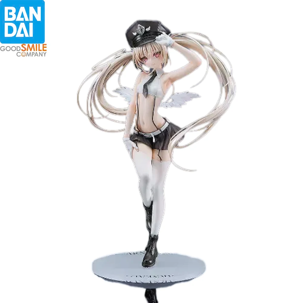 Brand New Good Smile Angel Police Girl 24cm PVC Cute Mini Skirt Anime Waifu Desktop Collectible Gift For Otaku Collectors