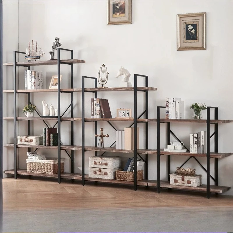 Layer shelf Bookshelf Floor shelf Household storage Storage shelf Multi-layer living room