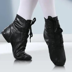 Dance Shoes PU High Top Jazz Dance Shoes Women's Soft Soled Dance Shoes 31-44 size