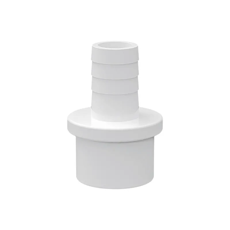 Conector rápido de cola de lengüeta de manguera UPVC, adaptador de plástico de tubo duro de 20x5 ~ 63x50mm, accesorio de juntas de manguera suave