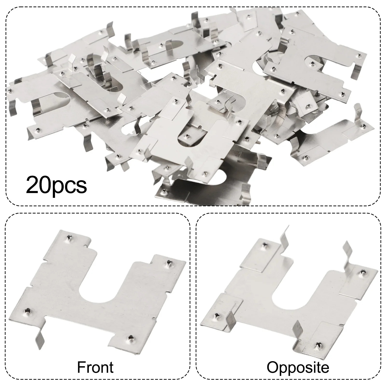 Grounding Washer Grounding Lug Exquisite Earth Plate PV Roof Fitting Photovoltaic Bracket Rail Conductive Sheet