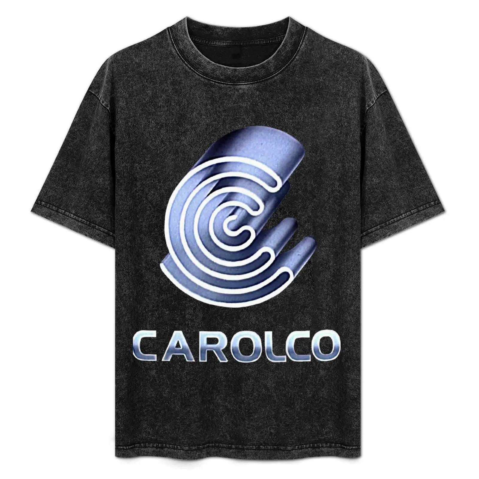 CAROLCO PICTURES Logo Defunct Company Logo Movie Company Film Buff T-Shirt Breathable Basic Cotton T-Shirt