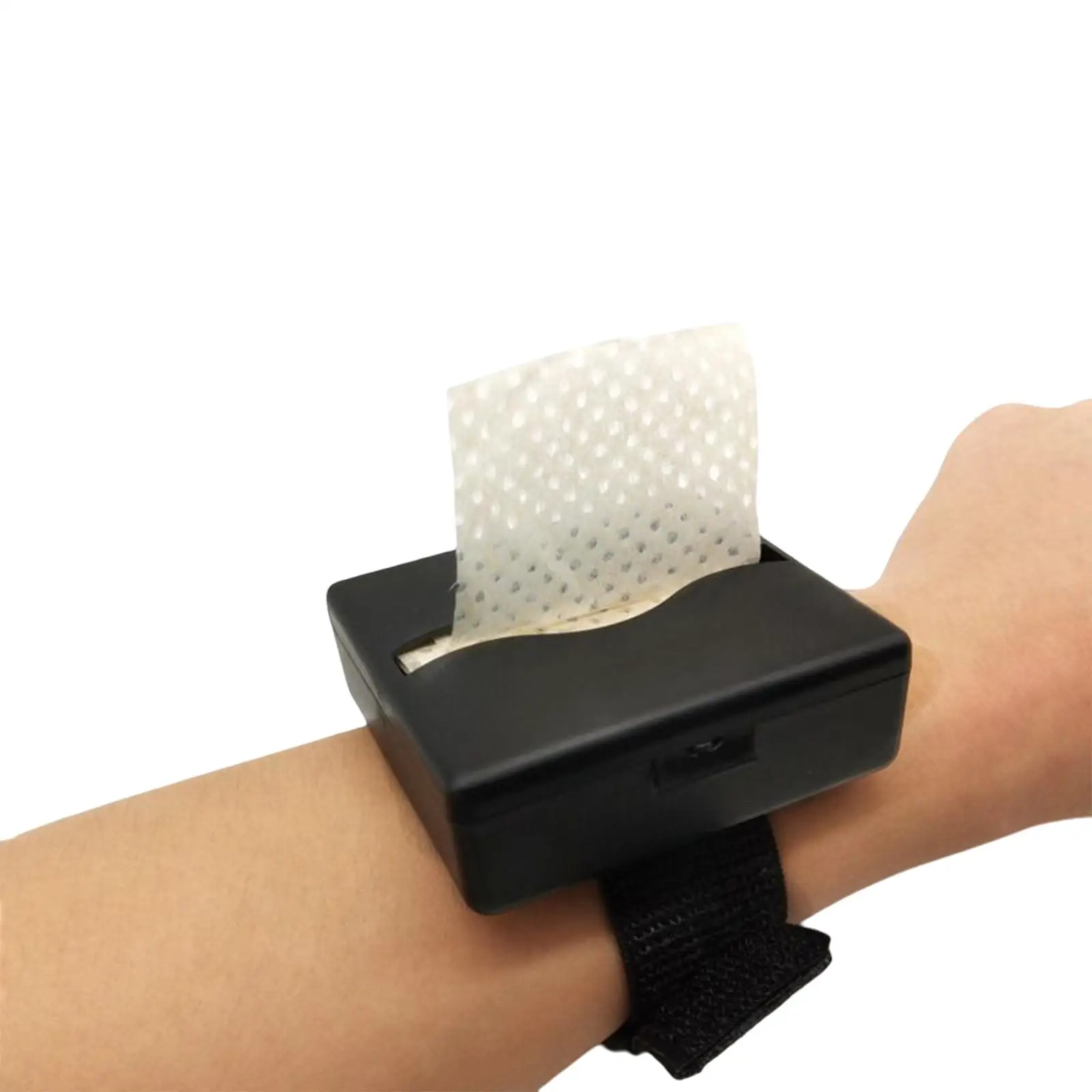 180 Pieces Perm Papers with Adjustable Wristband Perm Paper Box for Salon Barber Shop Home Hair Styling Tools Perm End Papers