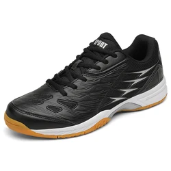 Chaussures de Badminton antidérapantes pour hommes, Tennis de Table, volley-ball, baskets de Sport, grande taille 47 48