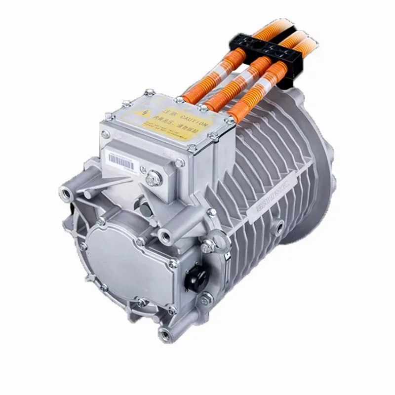 Three In One 100kW 380V Motor With Controller And Gearbox High Performance Electric Motor For Light Vehicles
