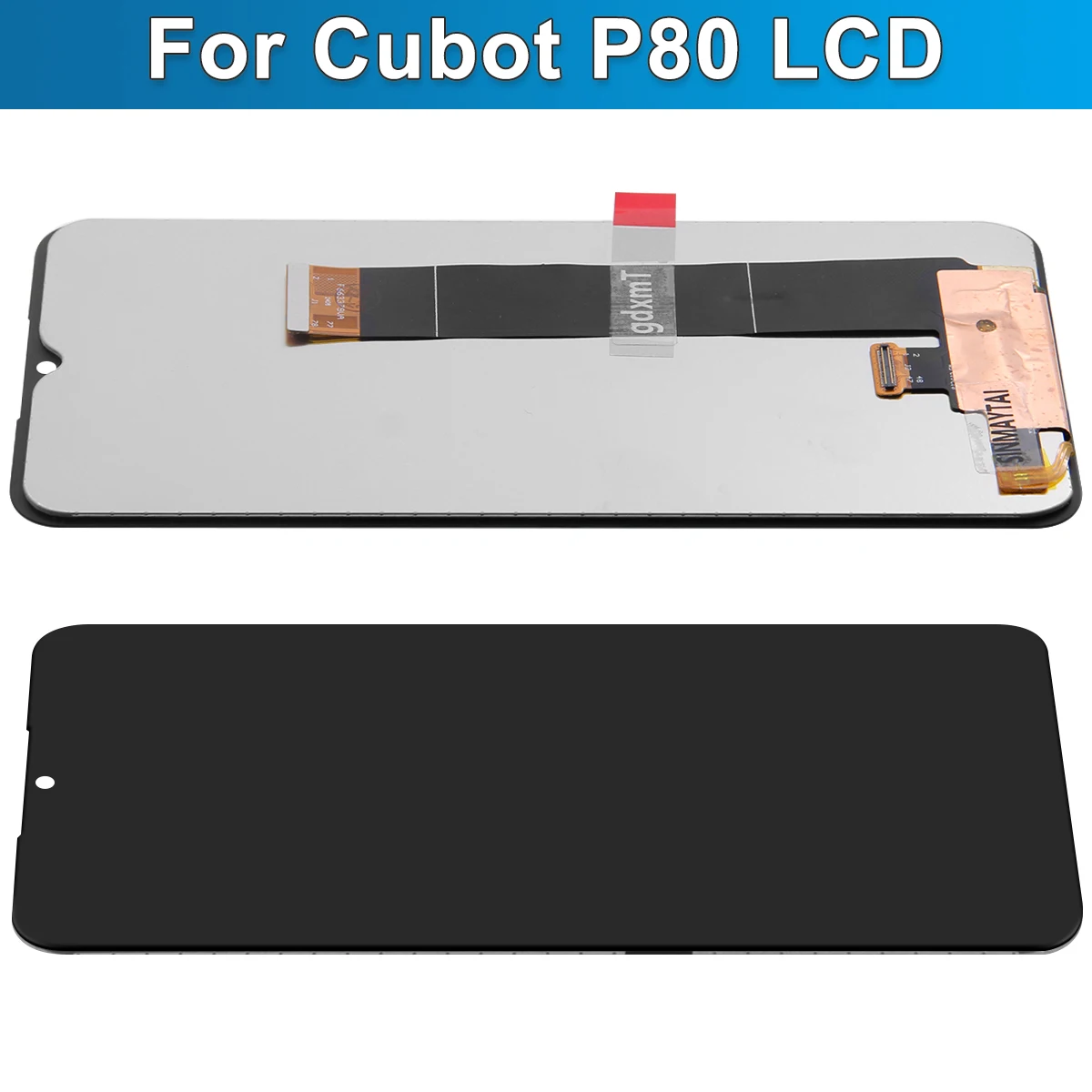 6.58\'\' Display For Cubot P80 LCD Touch Screen Digitizer Display Assembly Replacement Fix For Cubot P80 LCD Tested