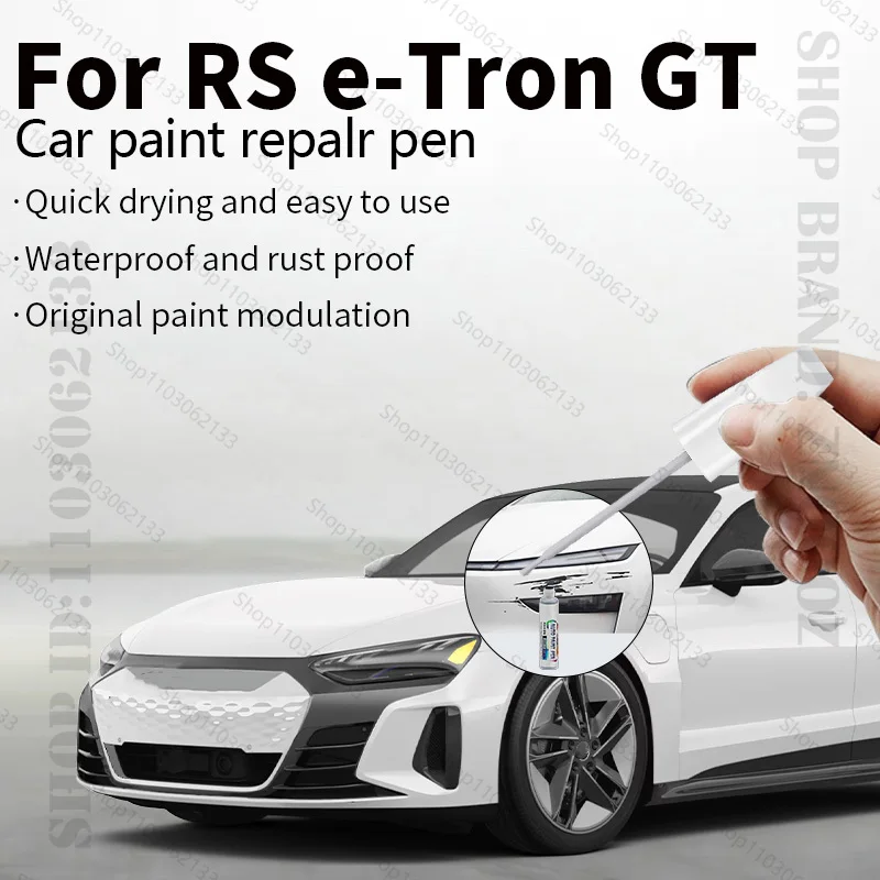 قلم إصلاح طلاء السيارات لـ 2021-2025 أودي S e-Tron GT RS e-Tron GT ملحقات إصلاح الخدوش طلاء أسود LY9T أبيض LY9L أحمر