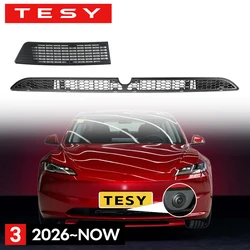 Per Tesla Model 3 Highland 2024 paraurti inferiore Anti insetto Net antipolvere griglia di sfiato interna copertura copertura anteriore a prova di insetti