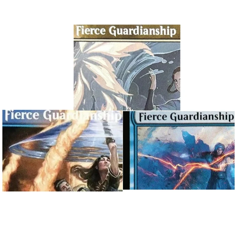 Cartes de jeu TCG personnalisées de qualité supérieure « Fierce Guardianship/Opposition Agent » – Cartes à collectionner pour jeux de société