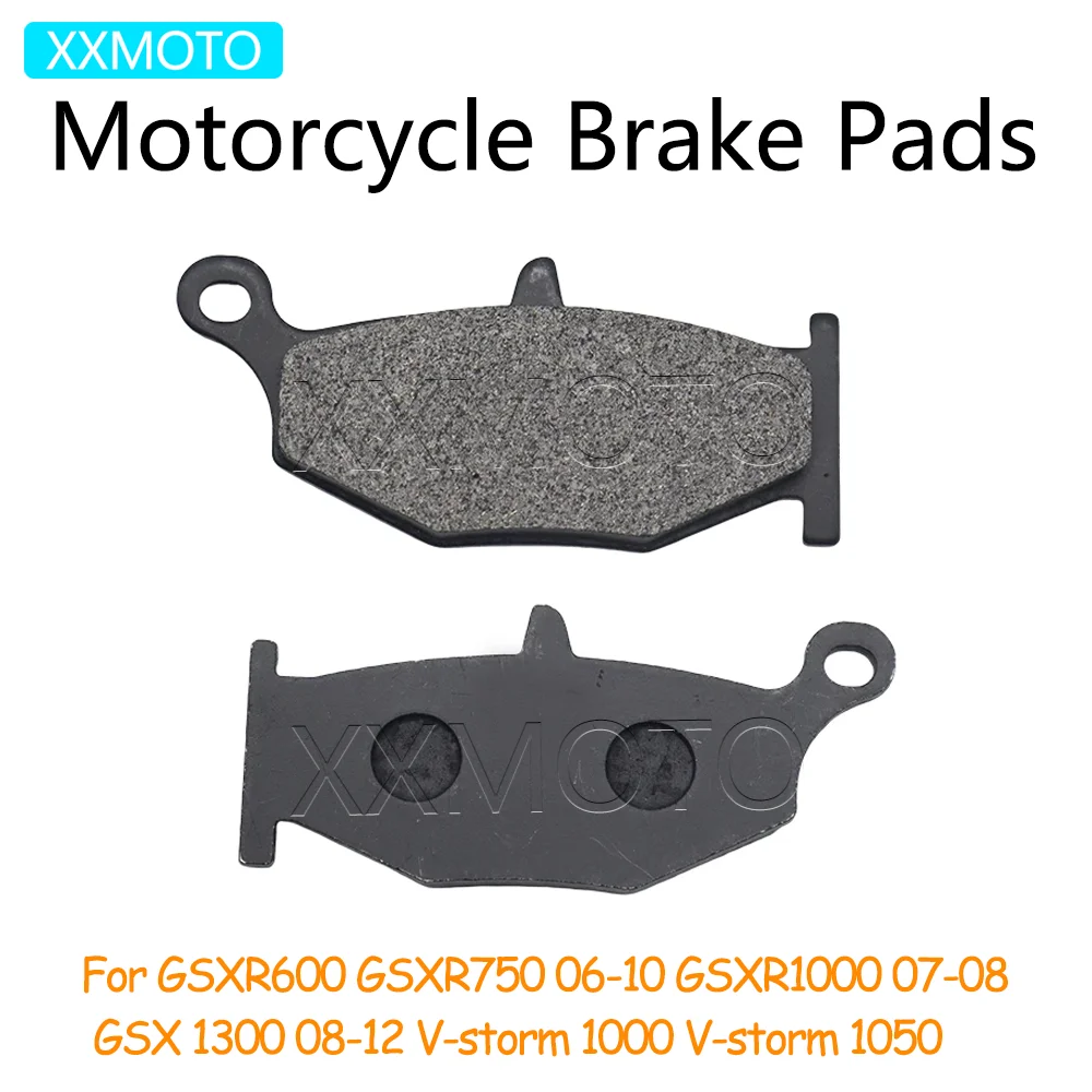 

For Suzuki GSXR600 GSXR750 06-10 GSXR1000 07-08 GSX1300 08-12 GSXR 600 750 1000 1300 Vstorm 1000 1050 Motorcycle Rear Brake Pads