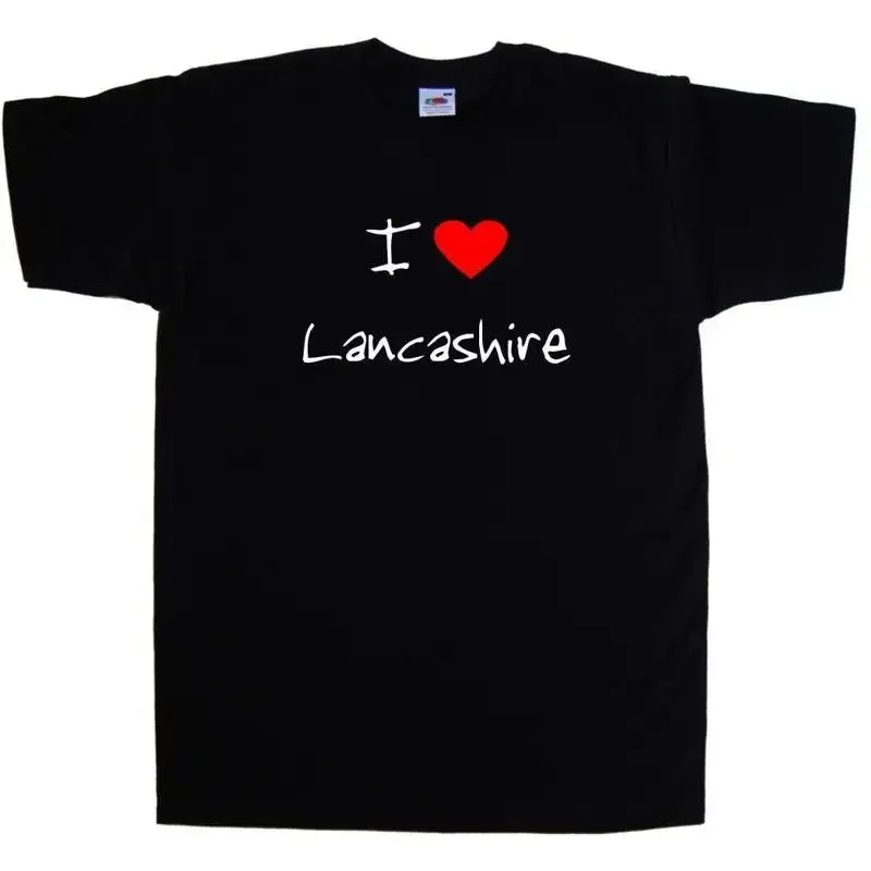 I Love Heart Lancashire T-Shirt