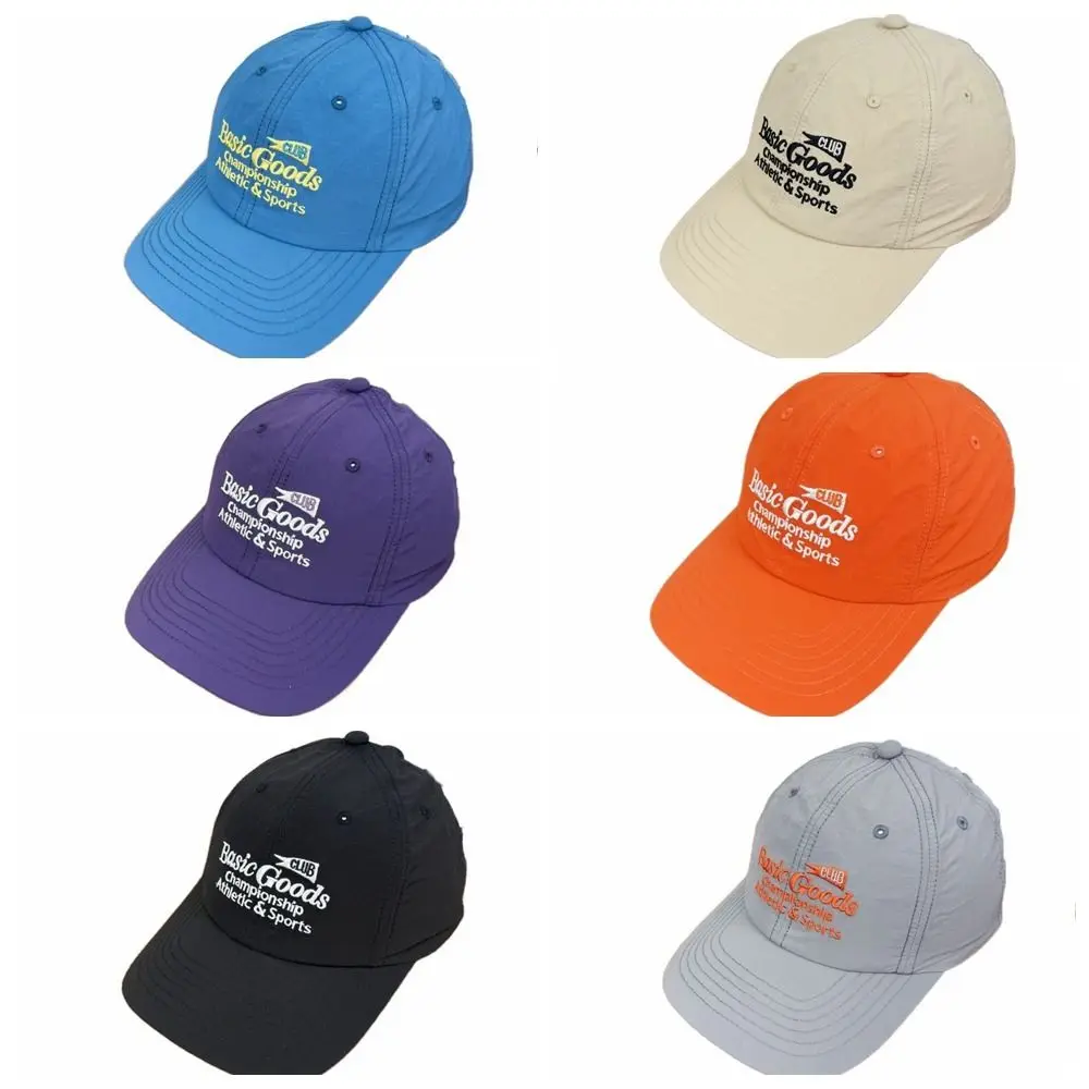 إلكتروني التطريز التجفيف السريع قبعة بيسبول الكورية نمط بلون قبعة الحماية من الشمس بلغت ذروتها قبعة لينة أعلى بلغت ذروتها قبعة فتاة