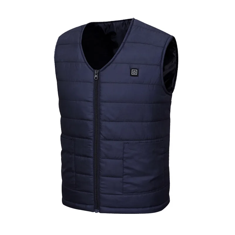 10 Zones Heated Vest for Men Women USB Powered Electric Heating Vest V Neck Warm Winter Self Heated Clothing for Outdoor Work