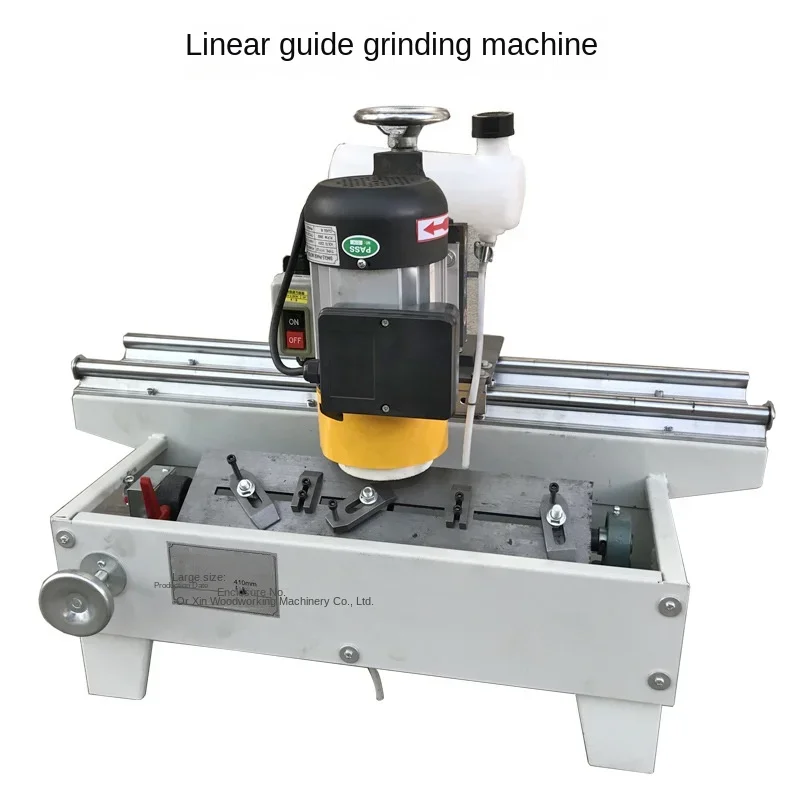 Woodworking sharpener linear guide electric sharpener small horizontal straight edge planer sharpener