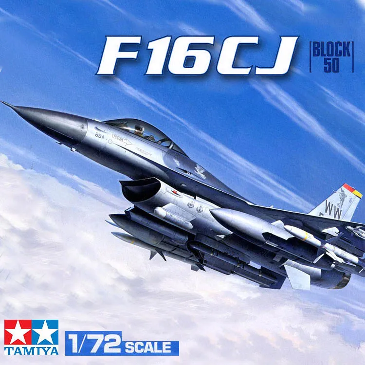 

Tamiya 60788 1/72 Lockheed Martin F-16 CJ Block 50 Fighting Falcon w/Equipment