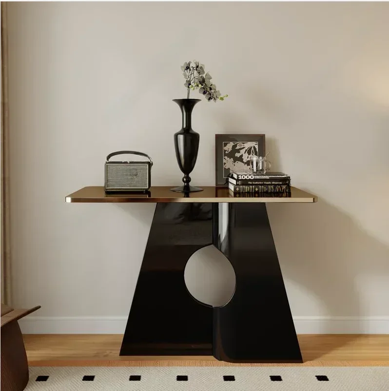 

Light Luxury Console New Chinese Long Side Table Modern Minimalist