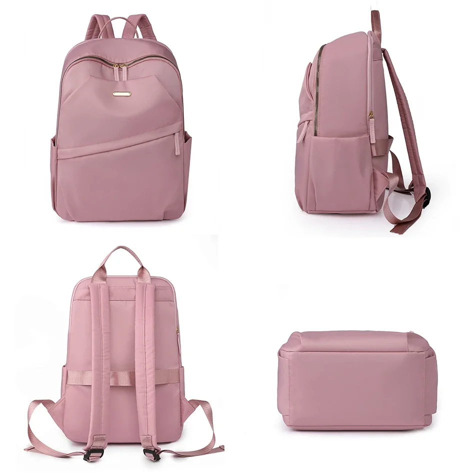 2024 New Anti-theft Fits for 14 Inch Notebook Travel Work College Bags Women Laptop Backpack School Bag Female Casual Rucksack