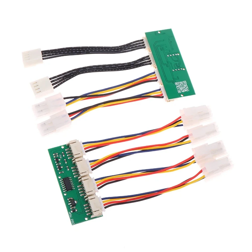 T61C_2PCS S19 S21 Fan Spoofer Dummer 12V 4Pin Fan