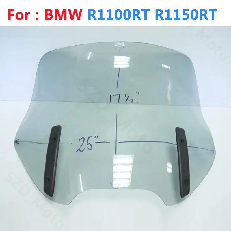 For BMW R1150RT R1100RT Touring Motorcycle Windscreen Windshield Wind Deflectors Front Wind Glass Airflow Viser Visor Clear